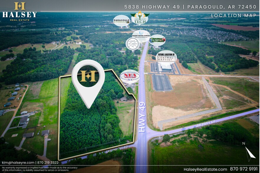 5838 US 49 Hwy, Paragould, AR à vendre - Photo de l’immeuble – Image 1 sur 4