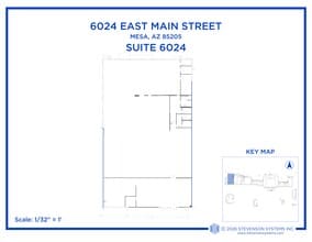 6016-6036 E Main St, Mesa, AZ à louer Plan de site– Image 1 sur 1