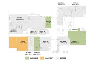 3 W Broad St, Bethlehem, PA à louer Plan d’étage– Image 2 sur 2