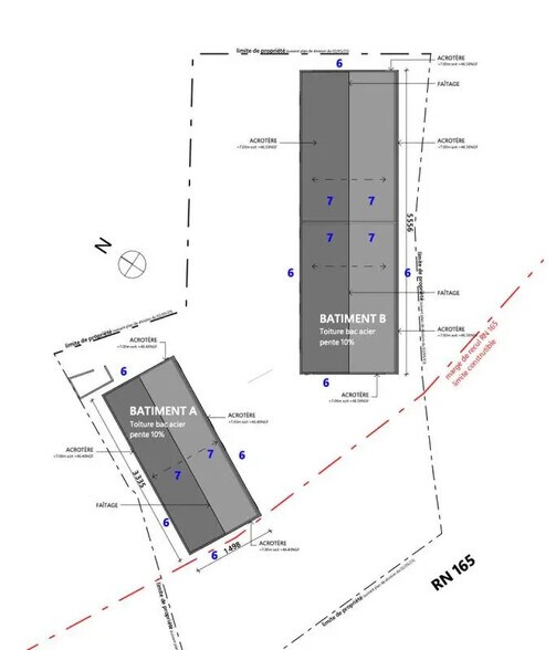 Local d'activités dans Brech à vendre - Plan de site – Image 3 sur 3