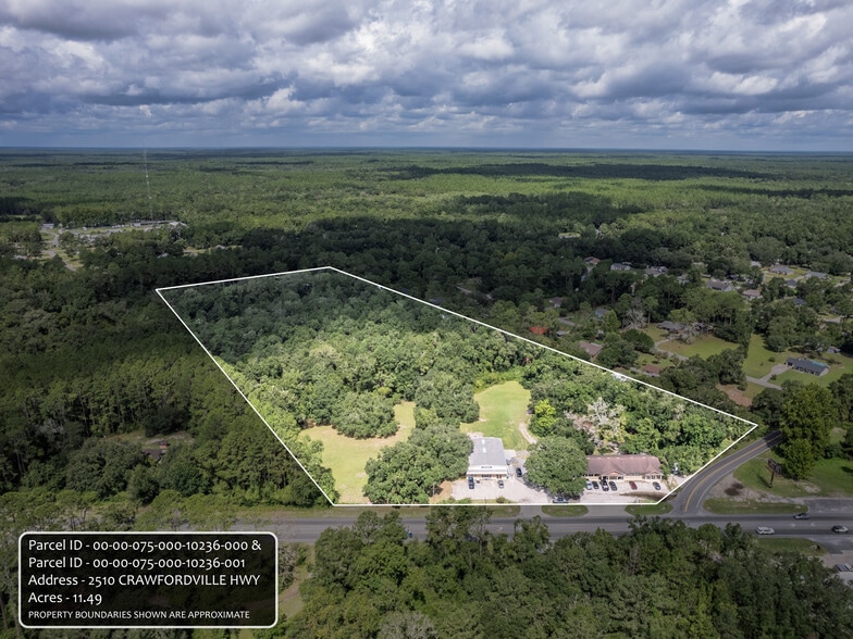 2510 Crawfordville Hwy, Crawfordville, FL à vendre - Aérien – Image 2 sur 14