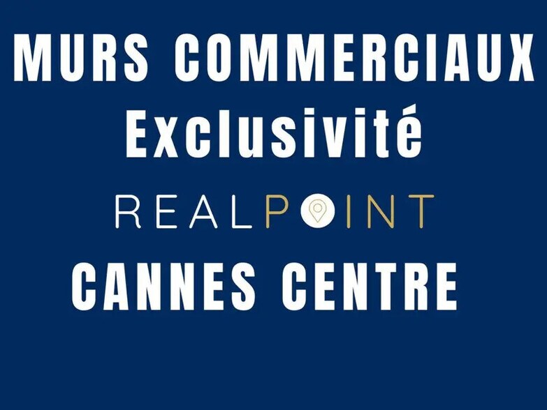 Local commercial dans Cannes à vendre - Photo de l’immeuble – Image 1 sur 1