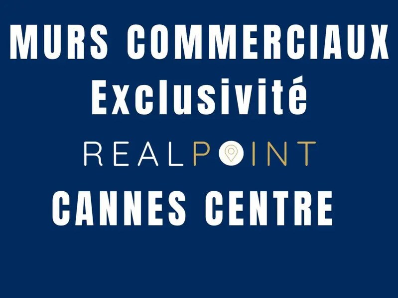 Local commercial dans Cannes à vendre Photo de l’immeuble– Image 1 sur 2