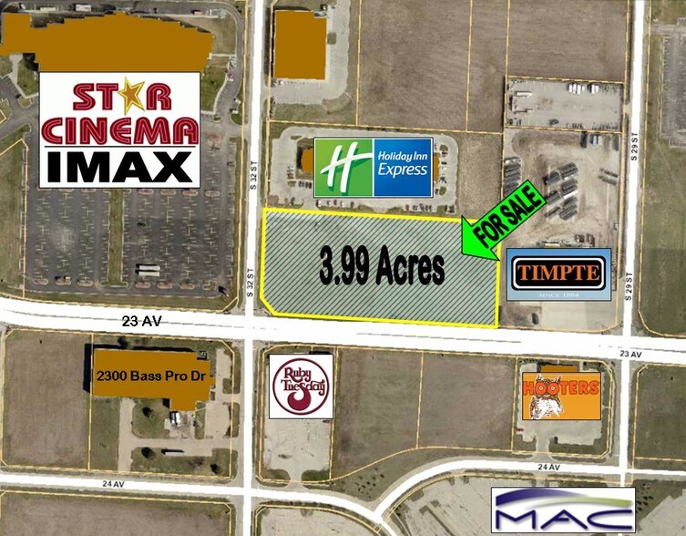 S 32nd & 23rd Ave, Council Bluffs, IA à vendre - Photo de l’immeuble – Image 2 sur 4