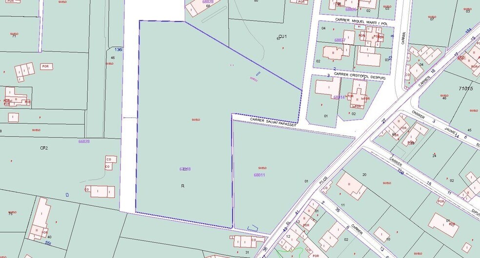 Terrain dans Deltebre, Tarragona à vendre - Plan cadastral – Image 3 sur 3