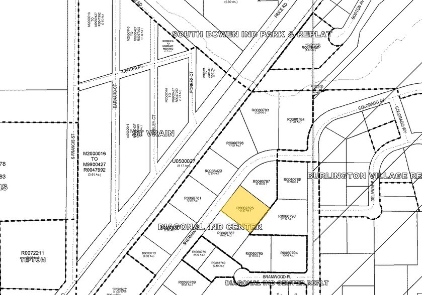 1254 S Sherman Dr, Longmont, CO à louer - Plan cadastral – Image 3 sur 4