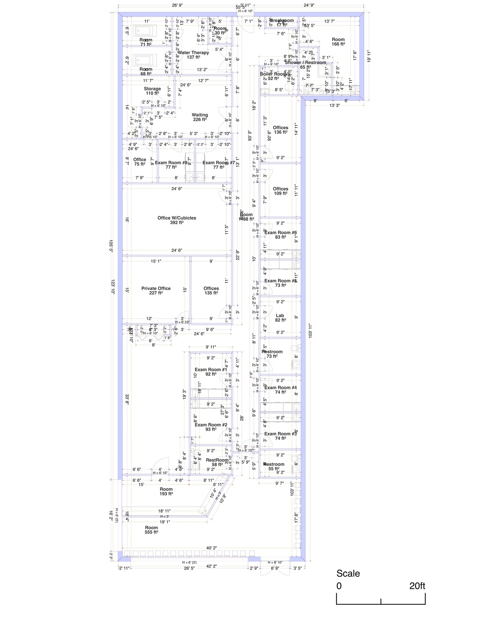 415-461 E Liberty St, Wauconda, IL à louer Plan de site– Image 1 sur 1