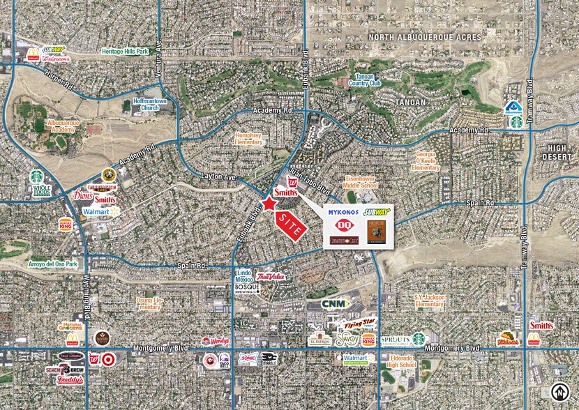 5600 Eubank Blvd NE, Albuquerque, NM à louer - Photo de l’immeuble – Image 3 sur 11