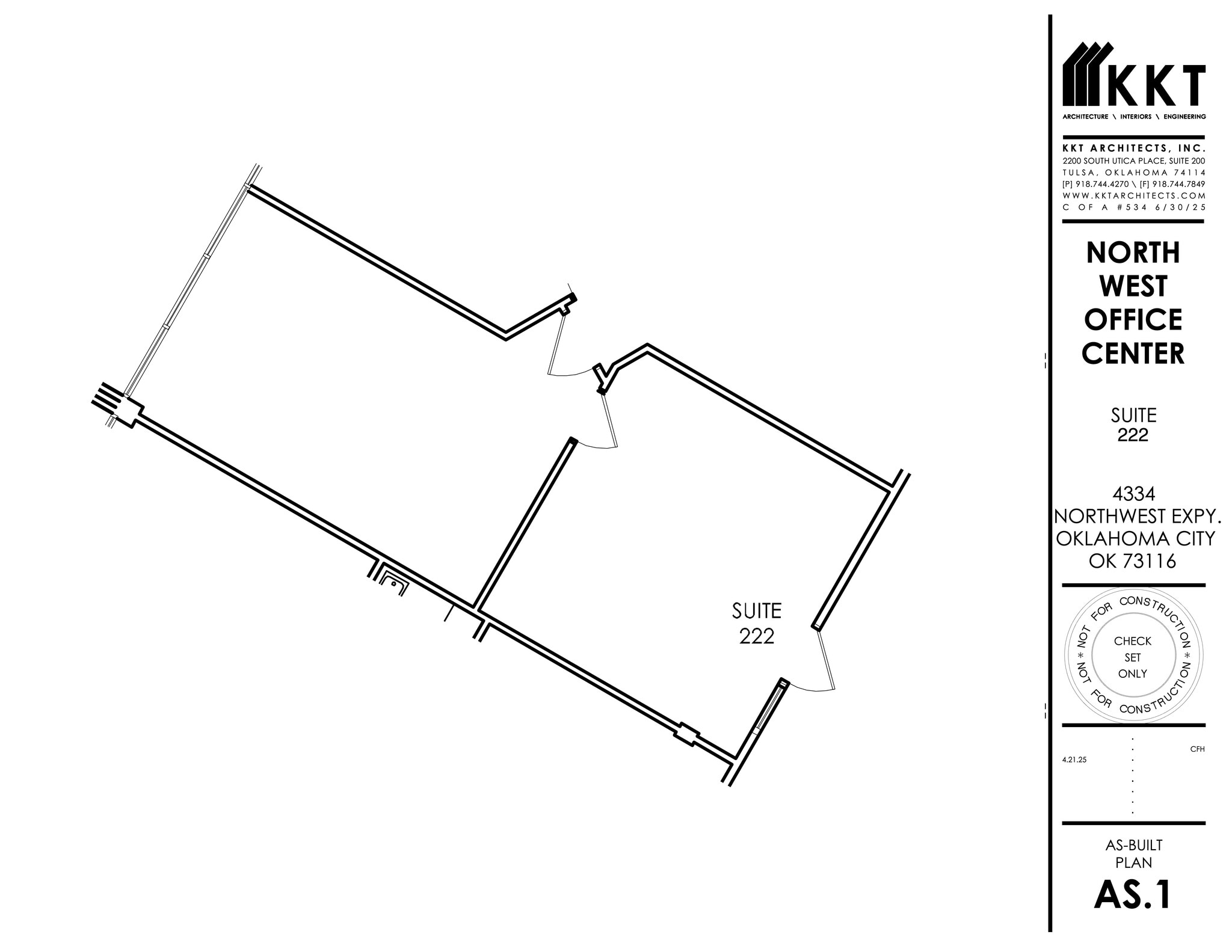 4334 NW Expressway, Oklahoma City, OK à louer Plan de site– Image 1 sur 1