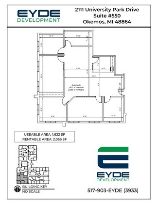 Plus de détails pour 2111 University Park Dr, Okemos, MI - Bureau à louer