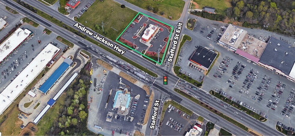 1302 W Roosevelt Blvd, Monroe, NC à louer - Photo de l’immeuble – Image 2 sur 6