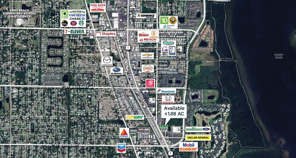 590 U.S. Rte 1, Vero Beach, FL à louer - Photo principale – Image 1 sur 1