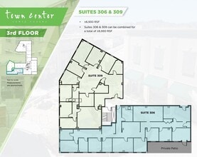 770 Tamalpais Dr, Corte Madera, CA à louer Plan d’étage– Image 2 sur 2