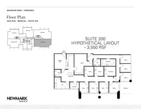 3525 E Pacific Coast Hwy, Torrance, CA à louer Plan d’étage– Image 1 sur 1