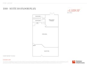 1140 Sunset Blvd, Rocklin, CA à louer Plan d’étage– Image 2 sur 2