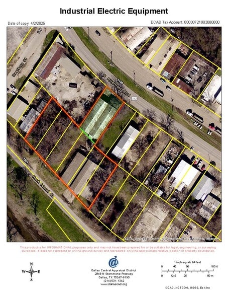 1119 S Riverfront Blvd, Dallas, TX à vendre - Plan de site – Image 3 sur 6