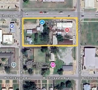 Plus de détails pour 127 N 9th St, Chickasha, OK - Local commercial à vendre