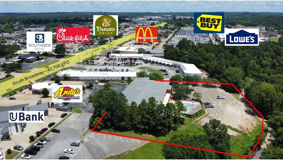 6110 S Broadway Ave, Tyler, TX à vendre - Photo de l’immeuble – Image 3 sur 3