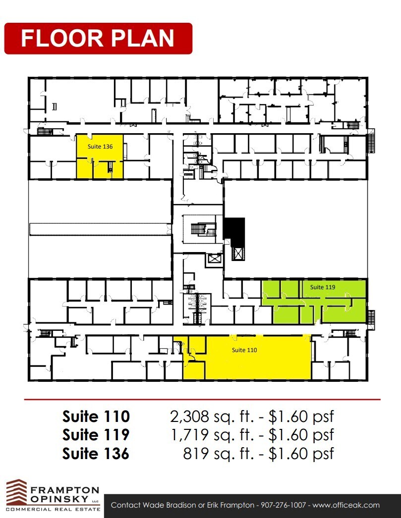 2221 E Northern Lights Blvd, Anchorage, AK à louer Plan d’étage– Image 1 sur 1