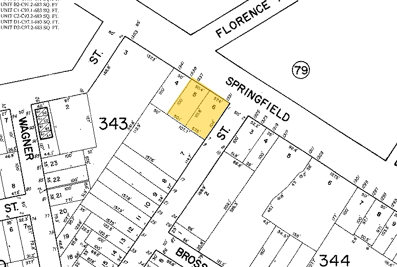 1331 Springfield Ave, Irvington, NJ à vendre Plan cadastral– Image 1 sur 3