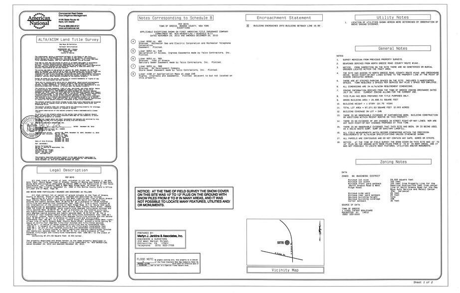 1181 N Greece Rd, Rochester, NY à louer - Plan de site – Image 1 sur 11