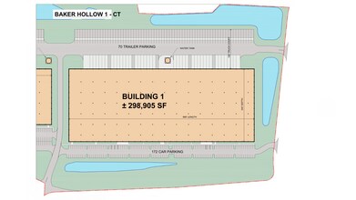 75 Baker Hollow Rd, Windsor, CT à louer Plan de site– Image 2 sur 2