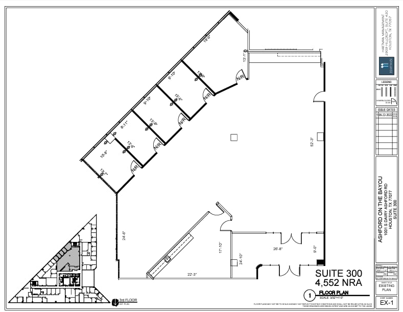 1001 S Dairy Ashford Rd, Houston, TX à louer Plan d’étage– Image 1 sur 1
