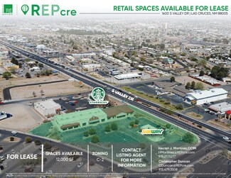 Plus de détails pour 1600 S Valley Dr, Las Cruces, NM - Local commercial à louer
