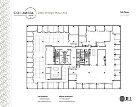 9450 W Bryn Mawr Ave, Rosemont, IL à louer Plan d’étage– Image 1 sur 1