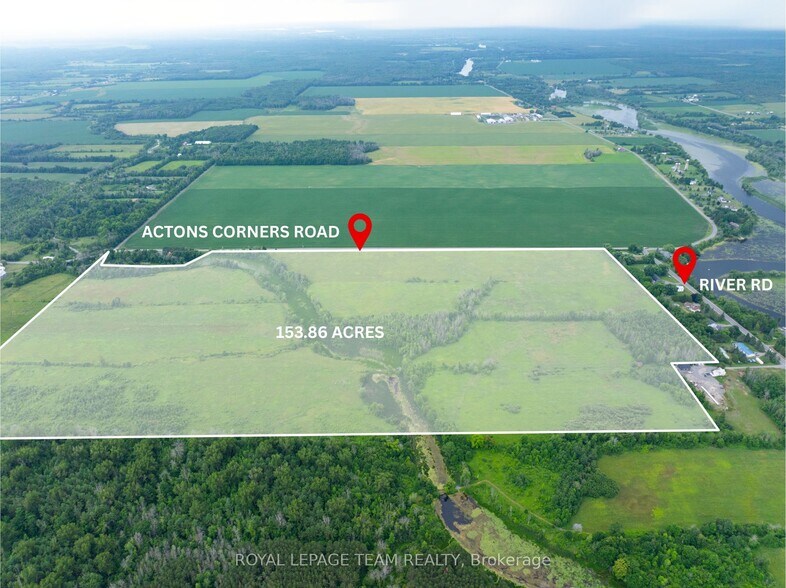 210 Actons Corners Rd, Kemptville, ON à vendre - Aérien – Image 2 sur 6