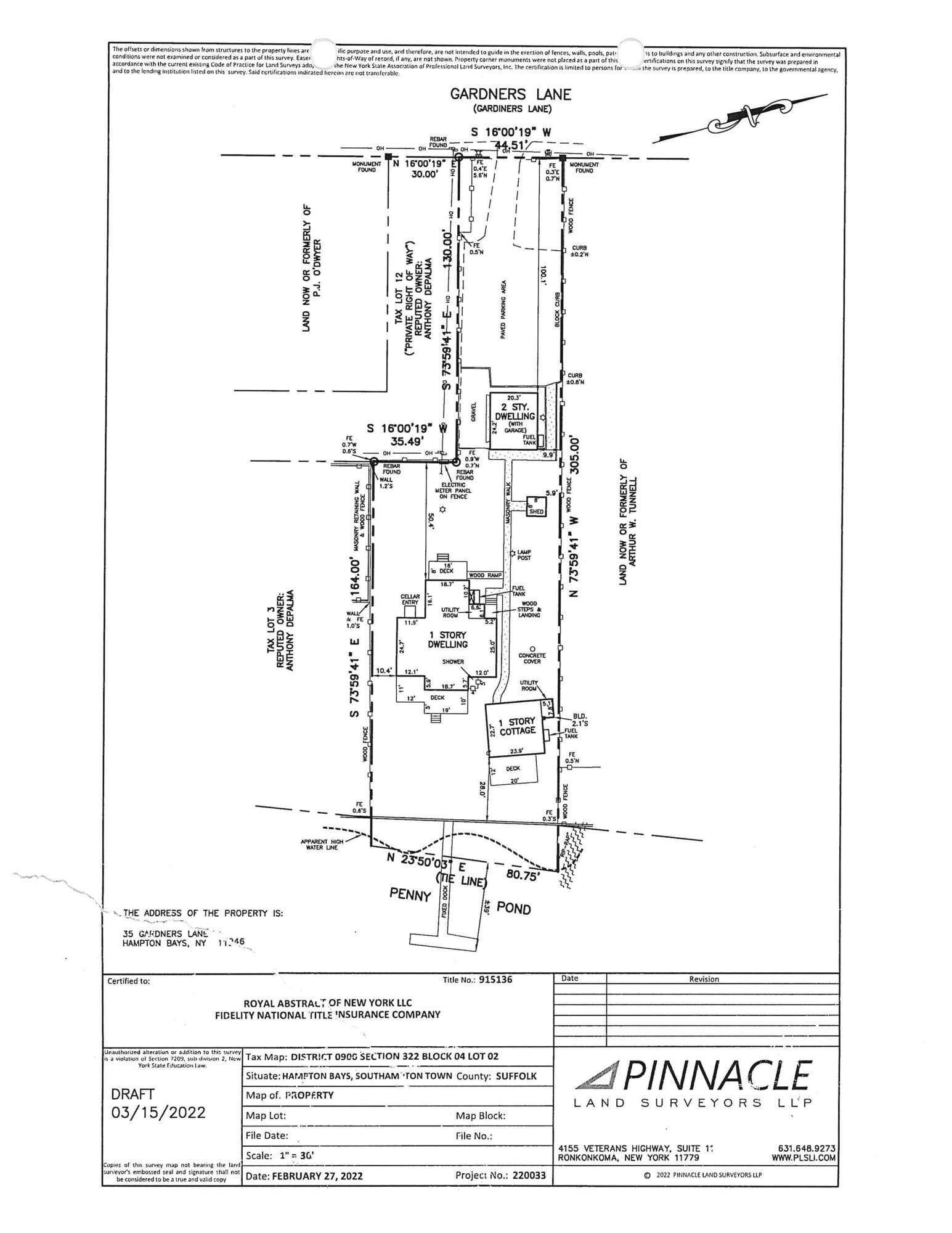 35 Gardners Ln, Hampton Bays, NY à vendre Photo principale– Image 1 sur 28