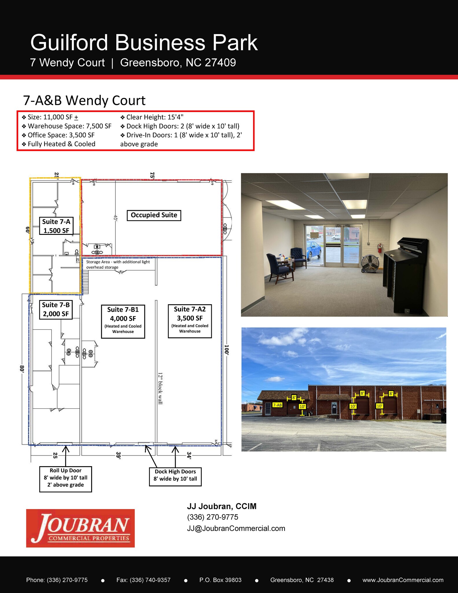 12 Wendy Ct, Greensboro, NC à louer Plan d’étage– Image 1 sur 33
