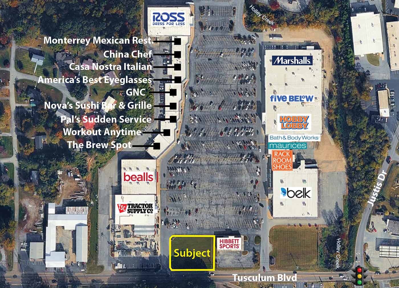 1316-1371 Tusculum Boulevard, Greeneville, TN à vendre Photo de l’immeuble– Image 1 sur 6