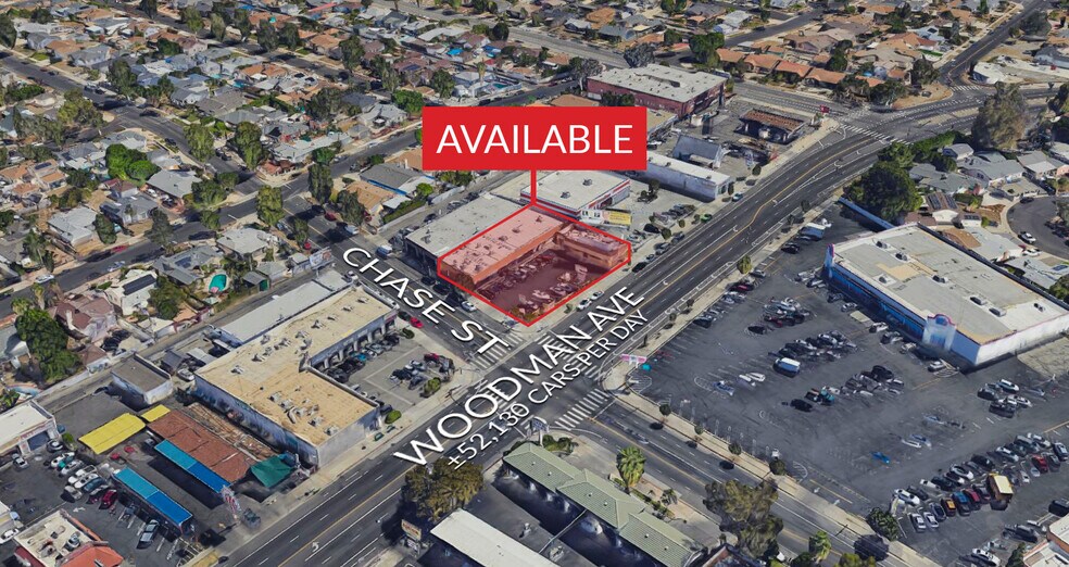 8646-8658 Woodman Ave, Arleta, CA à louer - Aérien – Image 2 sur 7