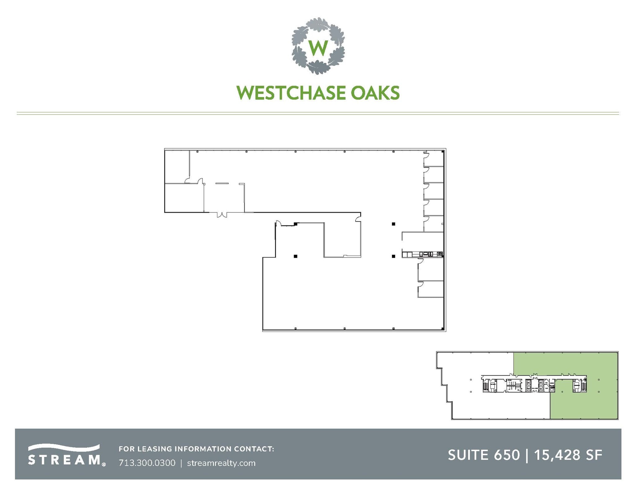 10111 Richmond Ave, Houston, TX à louer Plan d’étage– Image 1 sur 1