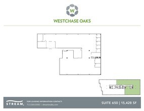 10111 Richmond Ave, Houston, TX à louer Plan d’étage– Image 1 sur 1
