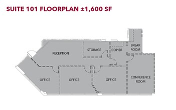 114 Edinburgh Dr S, Cary, NC à louer Plan d’étage– Image 1 sur 1
