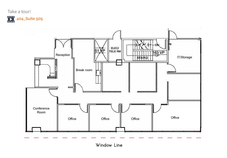 404 Camino del Rio S, San Diego, CA à louer Plan d’étage– Image 1 sur 1