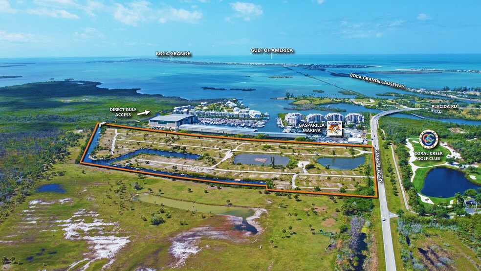 2001 Gasparilla Rd, Placida, FL à vendre - Aérien – Image 2 sur 3