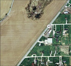 23044 N State Road 37, Noblesville, IN - Vue aérienne vue de carte