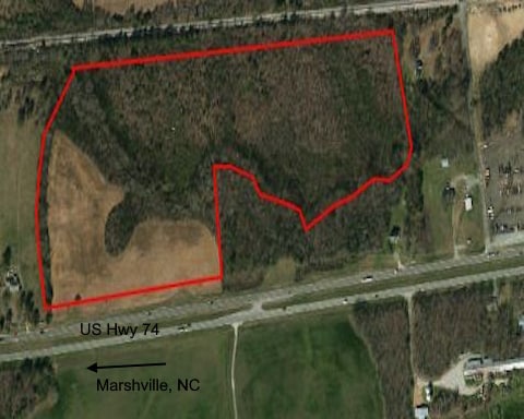 5113-B1 W Hwy 74, Marshville, NC à vendre Aérien– Image 1 sur 2