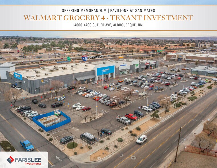 4600-4700 Cutler Ave, Albuquerque, NM à vendre - Photo de l’immeuble – Image 1 sur 8