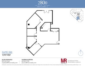 2800 S River Rd, Des Plaines, IL à louer Plan d’étage– Image 1 sur 1