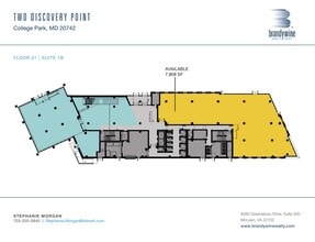 Baltimore Ave, College Park, MD à louer Plan d’étage– Image 1 sur 1