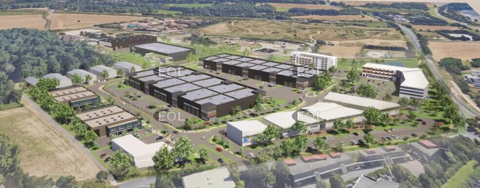 Local d’activités dans Chalifert à louer - Photo de l’immeuble – Image 1 sur 3