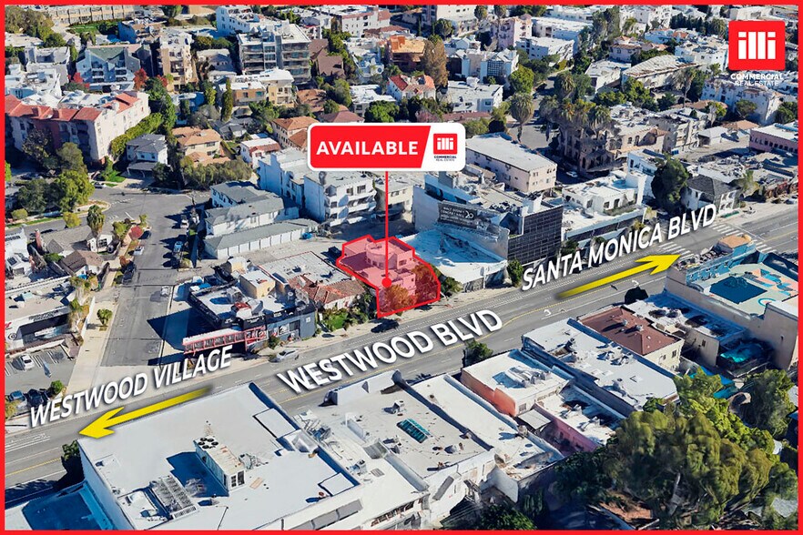 1626 Westwood Blvd, Los Angeles, CA à louer - Photo de l’immeuble – Image 1 sur 9