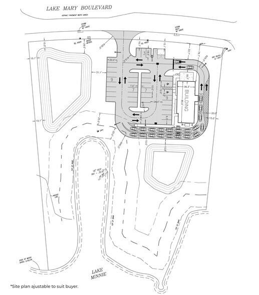 275 W Lake Mary Blvd, Sanford, FL à vendre - Plan de site – Image 2 sur 5