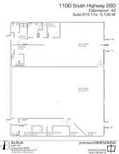 1100 S Highway 260, Cottonwood, AZ à louer Plan de site– Image 2 sur 6