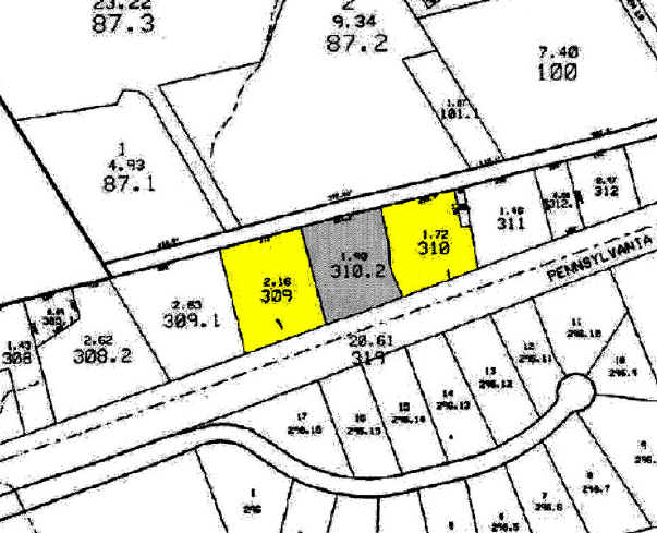 310 Lancaster Ave, Frazer, PA à vendre - Plan cadastral – Image 2 sur 2