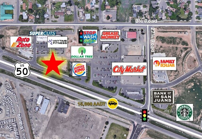 2744 US Hwy 50, Grand Junction, CO à vendre - Aérien – Image 2 sur 2